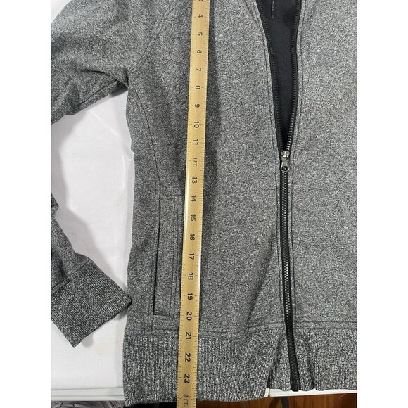 Womens Lululemon Hooded Jacket Full Zip Hoodie Size 8 - Picture 5 of 8